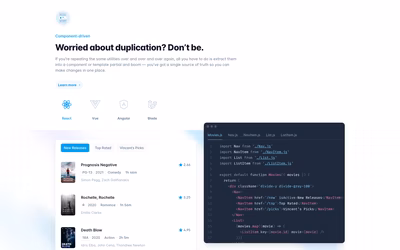 TailwindCSS screenshot 8