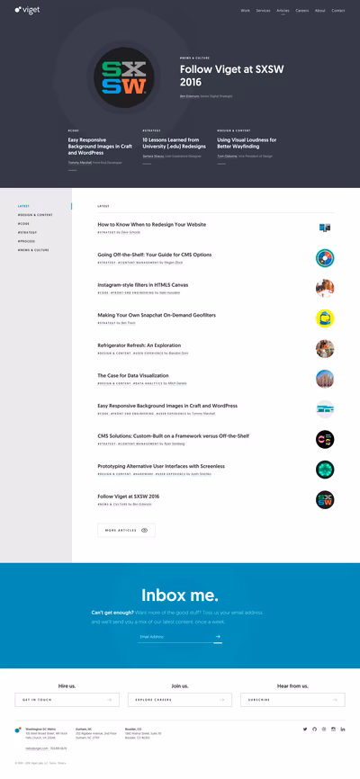 Viget screenshot 8