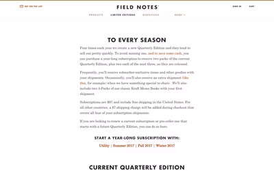 Field Notes Brand screenshot 4