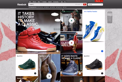 Reebok screenshot 1