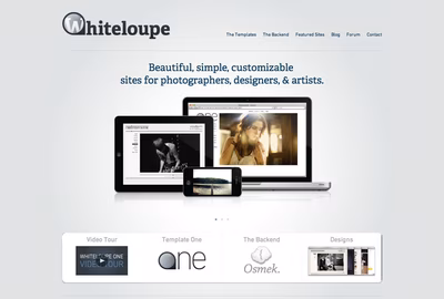 Whiteloupe screenshot 1