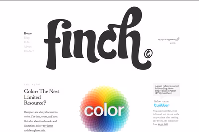 Finch screenshot 1