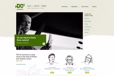The Do Lectures screenshot 1