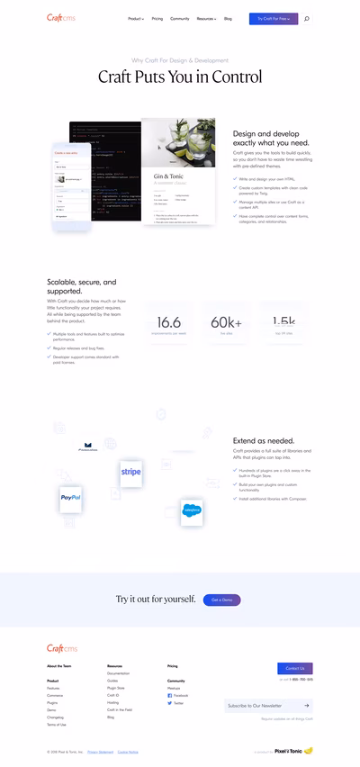 Craft CMS screenshot 5