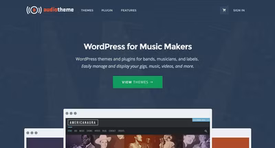 Audiotheme screenshot 1