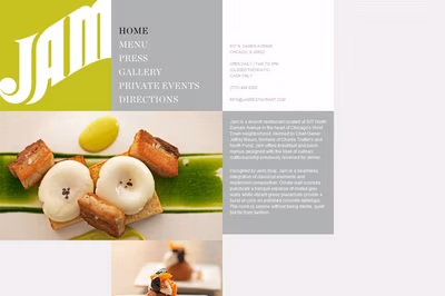 Jam Restaurant screenshot 1