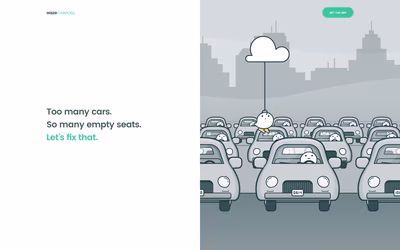 Waze Carpool screenshot 1