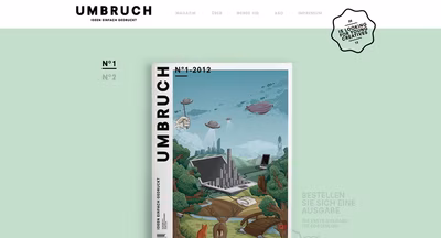 Umbruch Magazin screenshot 1