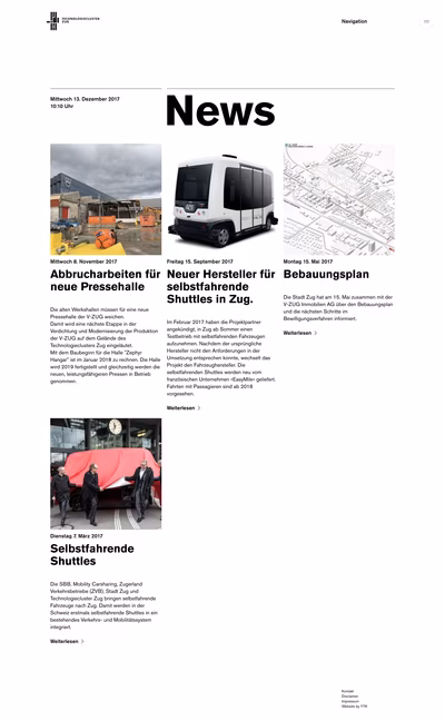 Technologiecluster Zug screenshot 12