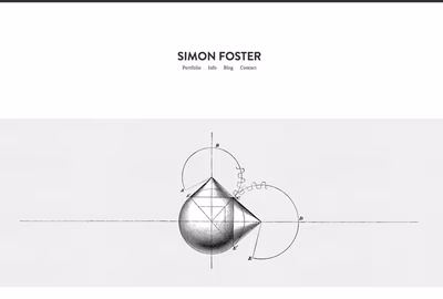 Simon Foster Design screenshot 1