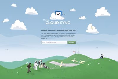 Cultured Code Cloud Sync screenshot 1