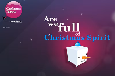 Christmas Tweets screenshot 1