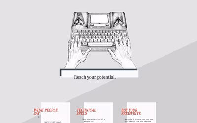 Freewrite screenshot 5