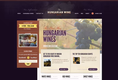 Hungarian Wine Society screenshot 1