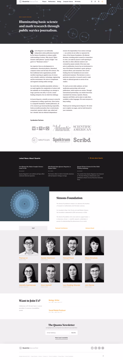 Quanta Magazine screenshot 8