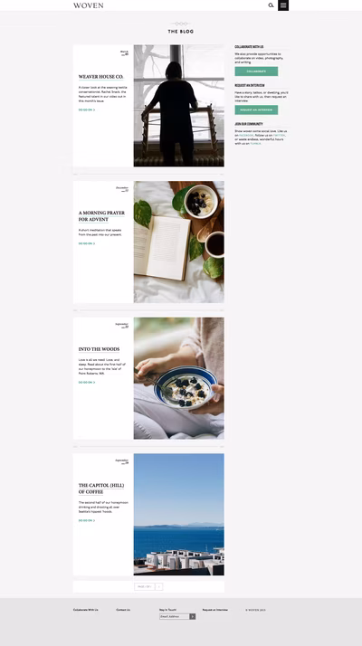Woven Magazine screenshot 9