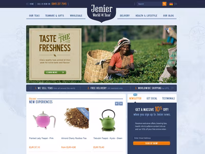 Jenier Teas screenshot 1
