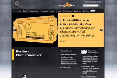 Berliner Philharmoniker screenshot 1