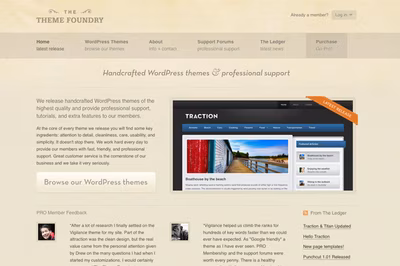The Theme Foundry screenshot 1