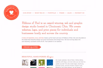 Ribbons of Red screenshot 1
