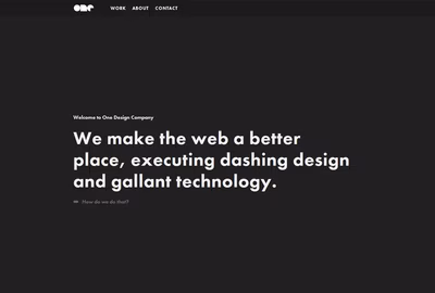 One Design Company screenshot 1