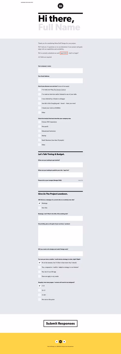 Brian Hoff Design screenshot 13