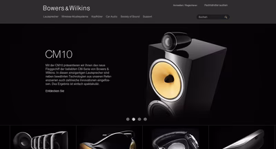 Bowers Wilkins screenshot 1