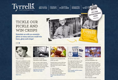Tyrrells Crisps screenshot 1