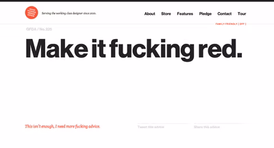 Good Fucking Design Advice screenshot 1