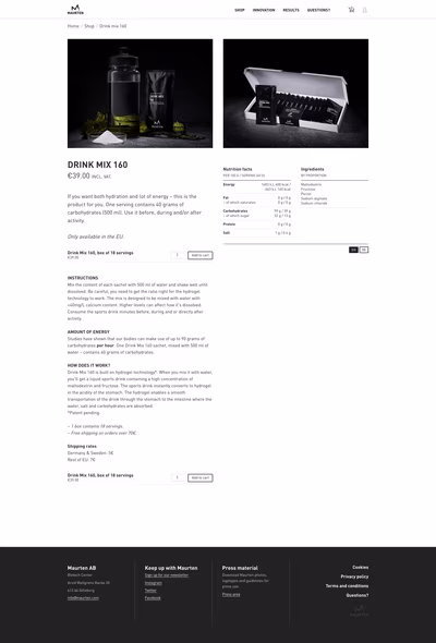 Maurten screenshot 4