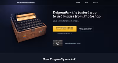 Enigma64 screenshot 1