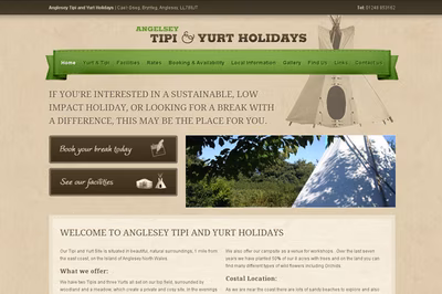 Anglesey Tipis screenshot 1