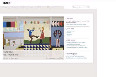 Ikon Gallery screenshot 1