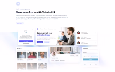 TailwindCSS screenshot 14