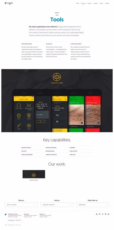 Viget screenshot 7