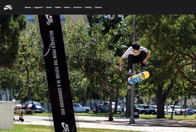 Nike Skateboarding screenshot 1