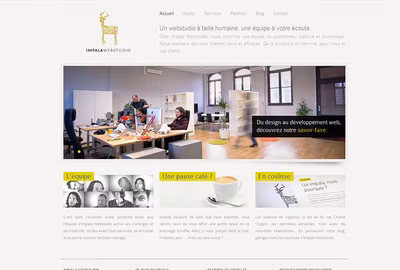 Impala Webstudio screenshot 1