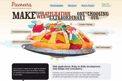 Pieoneers screenshot 1