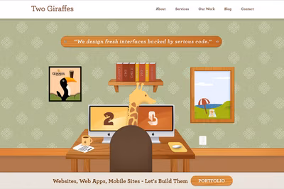 Two Giraffes screenshot 1