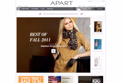 Apart Fashion screenshot 1