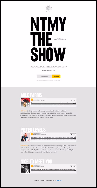 Tobias van Schneider screenshot 4