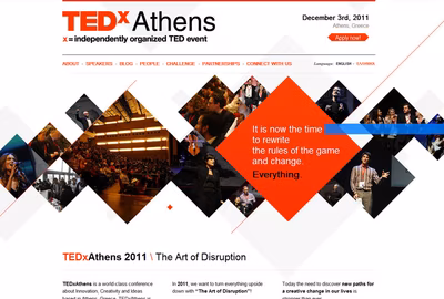 Tedx Athens screenshot 1