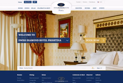 Swiss Diamond Hotel screenshot 1