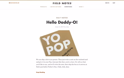 Field Notes Brand screenshot 6