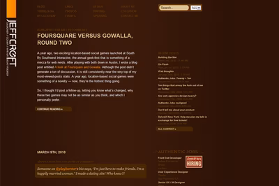 Jeff Croft screenshot 1