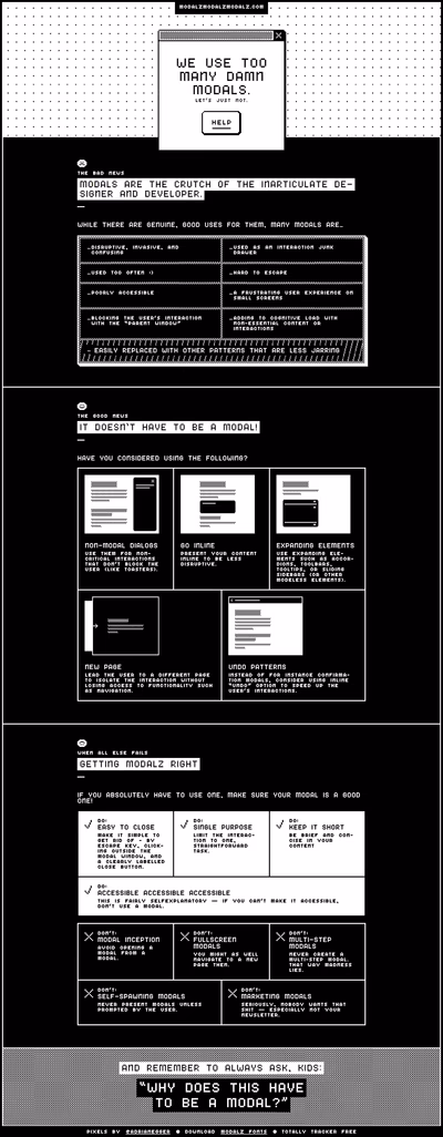 Modalz Modalz Modalz screenshot 1