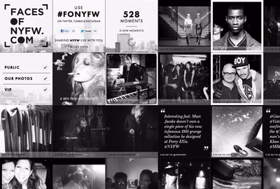 Faces of NYFW screenshot 1