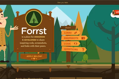 Forrst screenshot 1