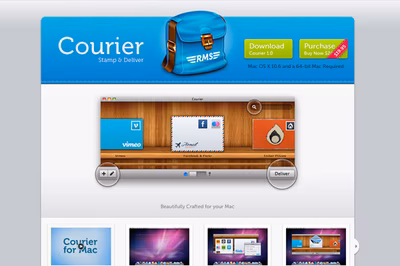 Courier screenshot 1
