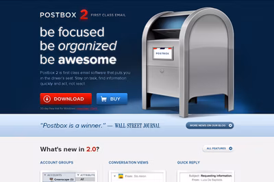 Postbox screenshot 1